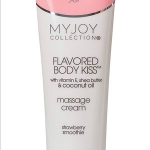 Flavored body kiss with vitamin E